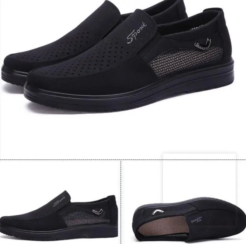 New Comfortable Men Casual Shoes Breathable Mesh Summer Men Shoes New Non-slip Lightweight Sneakers for Men Big Size 38-48