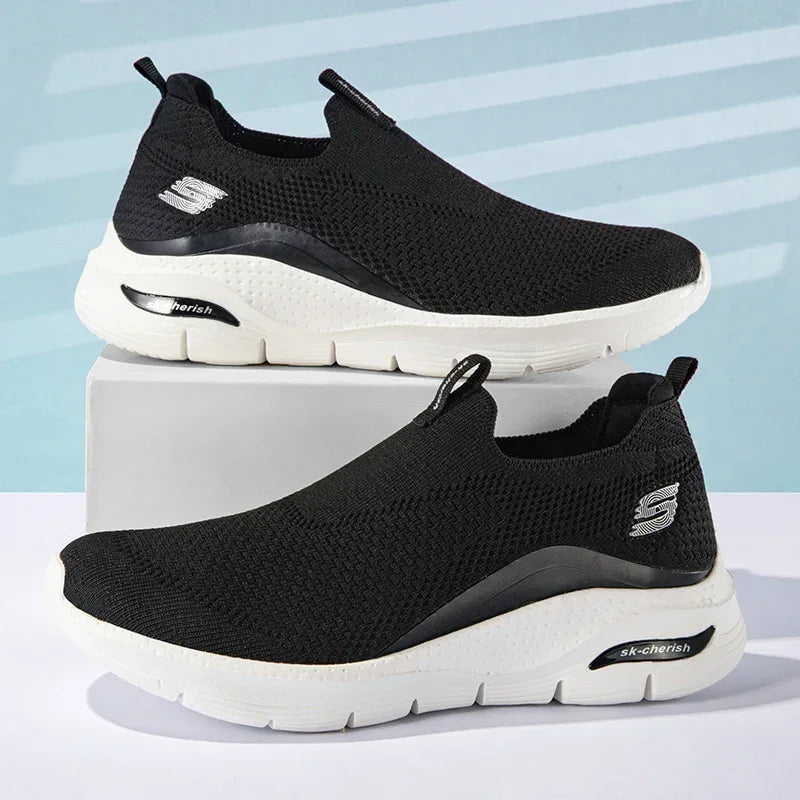 Summer Casual Sneaker for Men Outdoor Comfortable Men's Sports Sneakers Breathable Fashion Slip-on Mans Shoes Zapatillas Hombre