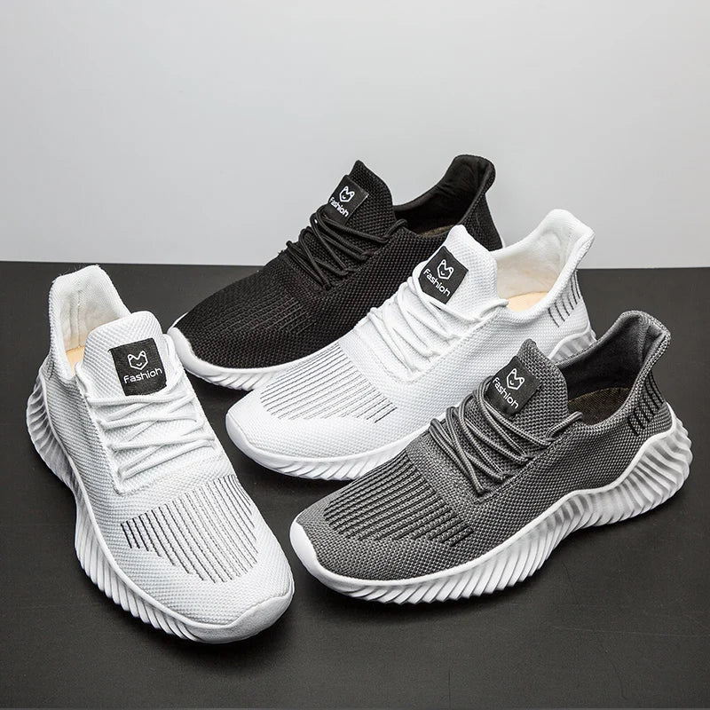 Shoes for Men Designer Men Shoes Breathable Mesh White Men's Tennis Trainers Male Casual Sneakers Zapatos Hombre Tenis Masculino