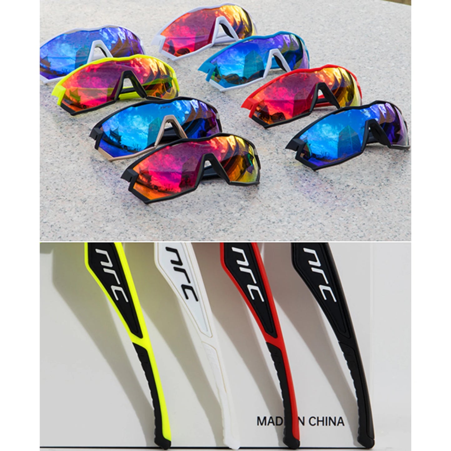 Photochromic Cycling Glasses man Mountain Bike Bicycle Sport Cycling