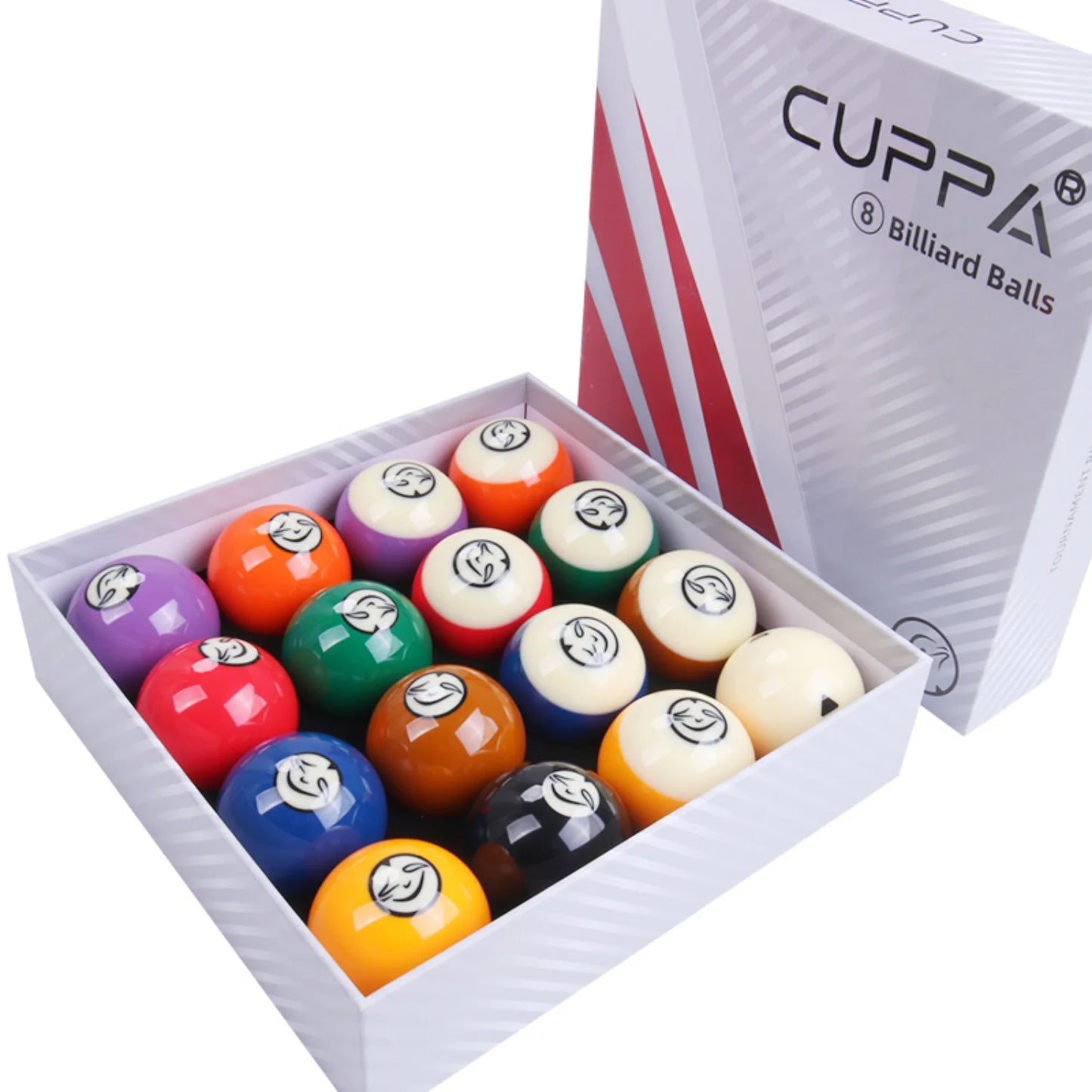 CUPPA Phenolic Resin PROFESSIONAL  Dolphin Series Billiard Pool Ball 2-1/4" (57.2mm) Set