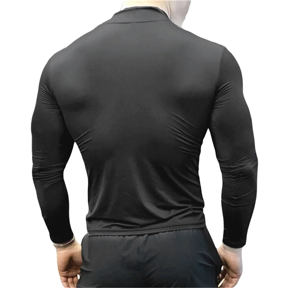 Summer Men's Fitness Sports Training T-shirt Sportswear M-5XL