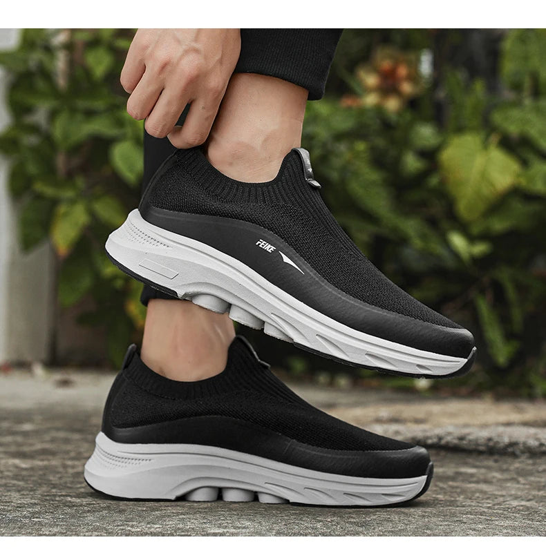 High quality soft soles comfortable middle-aged and elderly father sports walking shoes mother non-slip outdoor casual shoes