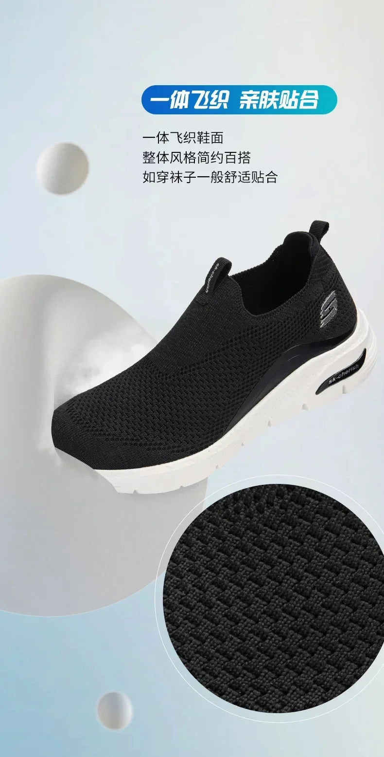 Summer Casual Sneaker for Men Outdoor Comfortable Men's Sports Sneakers Breathable Fashion Slip-on Mans Shoes Zapatillas Hombre