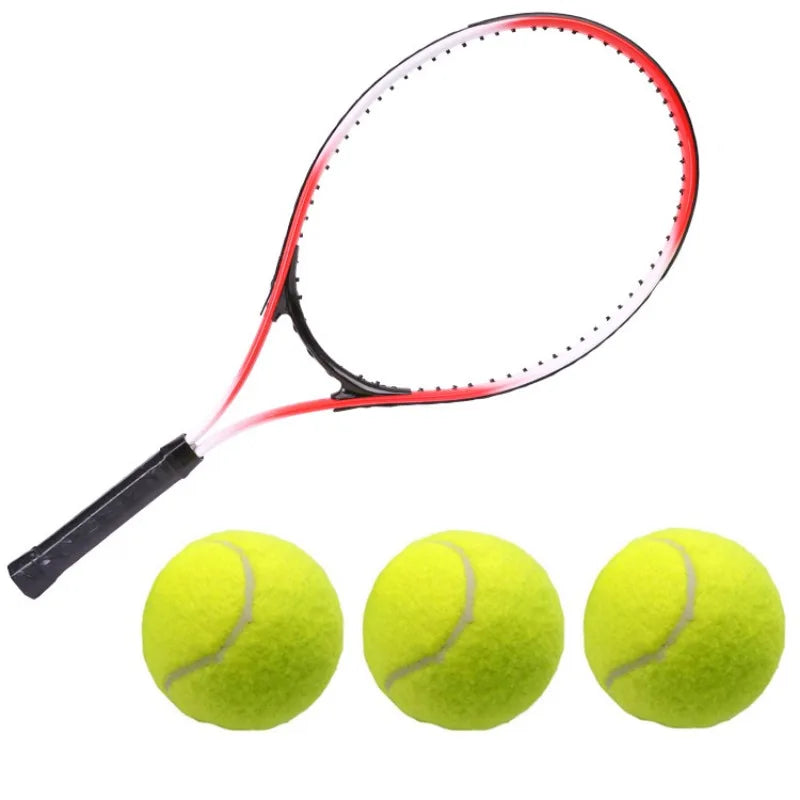 Portable Tennis Racket For Adults Tennis Racquets Set With 3Balls Included Tennis Bag Sports Exercise Racquet Youth Game Outdoor