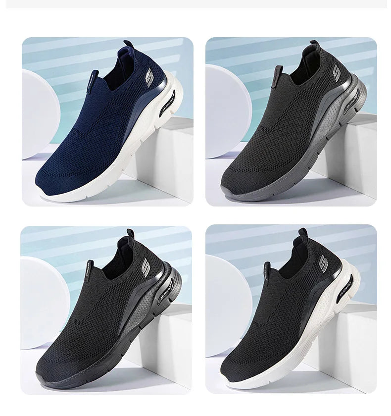 Outdoor Casual Sneaker for Men Comfortable Men's Sports Sneakers Fashion Non-slip Mans Shoes Breathable Spring Summer Main Push