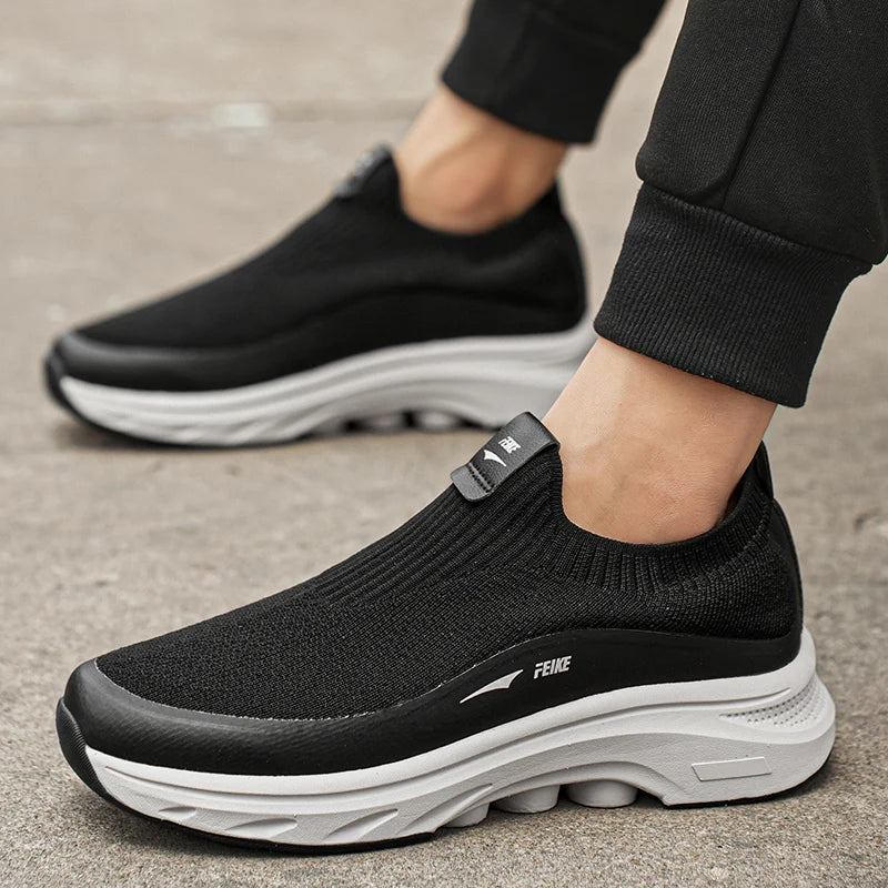 High quality soft soles comfortable middle-aged and elderly father sports walking shoes mother non-slip outdoor casual shoes