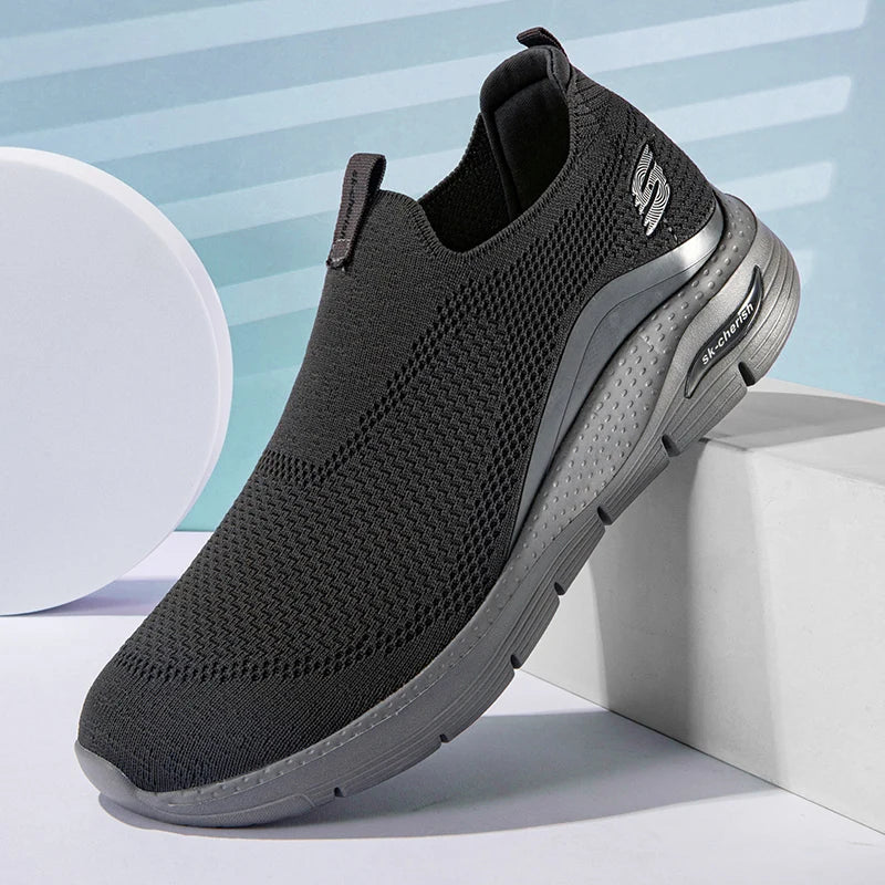 Outdoor Casual Sneaker for Men Comfortable Men's Sports Sneakers Fashion Non-slip Mans Shoes Breathable Spring Summer Main Push