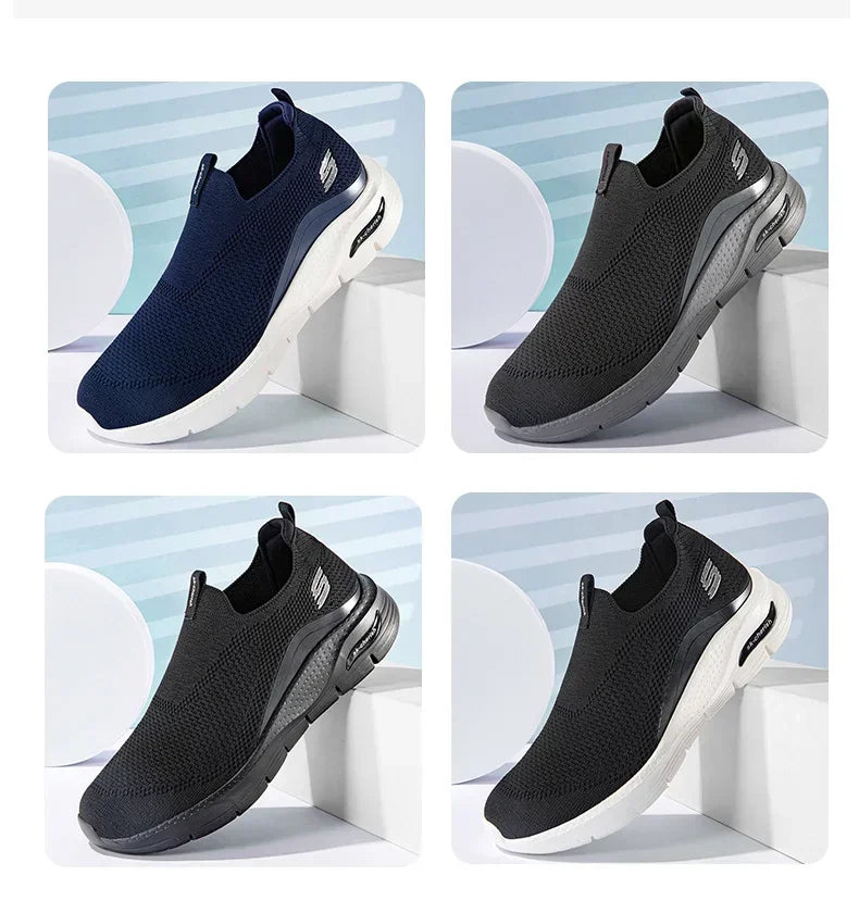 Summer Casual Sneaker for Men Outdoor Comfortable Men's Sports Sneakers Breathable Fashion Slip-on Mans Shoes Zapatillas Hombre