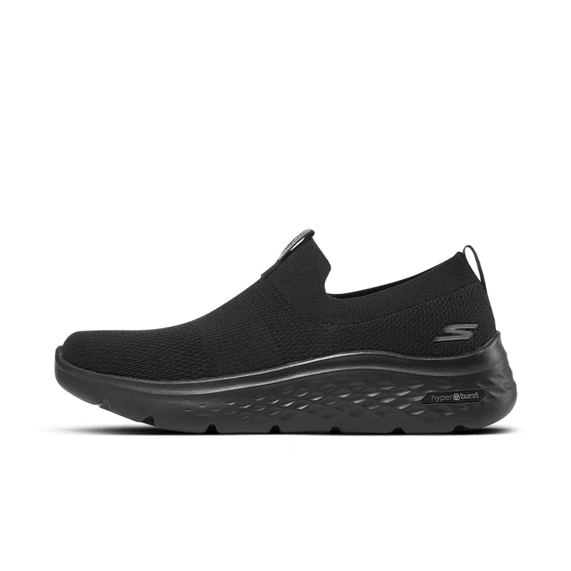 Skechers Men GO WALK Slip-on Shoes Casual Outdoor Running Walking Shoes Men's Breathable Sports Shock-absorbing Sneakers Tenis