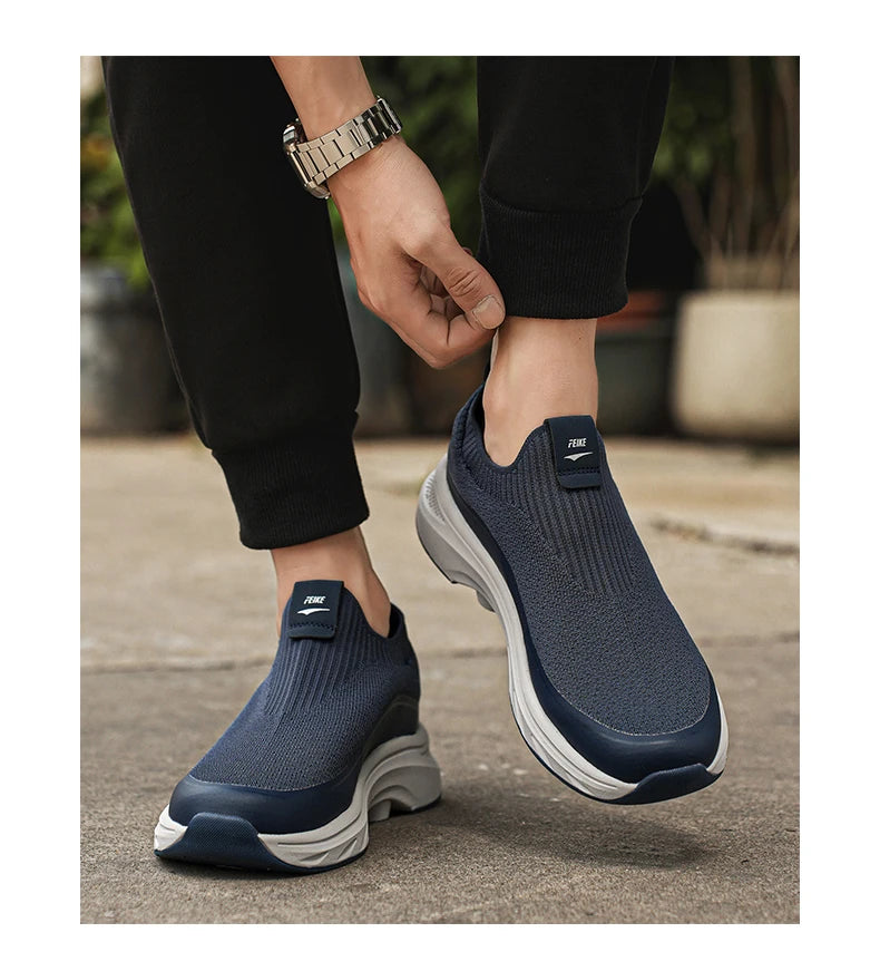 High quality soft soles comfortable middle-aged and elderly father sports walking shoes mother non-slip outdoor casual shoes