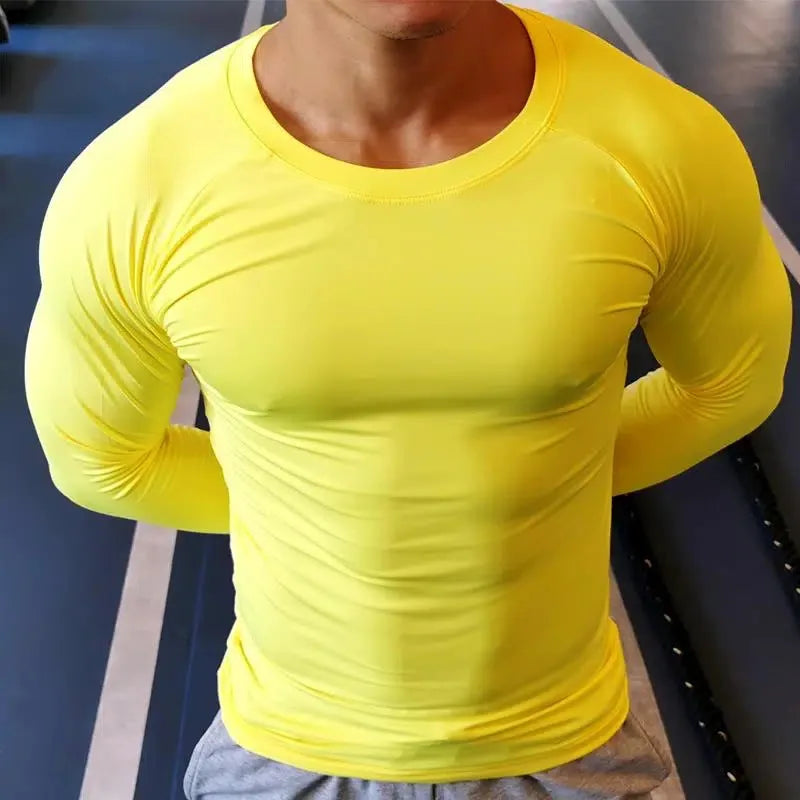 Long T Shirt Fitness Sport Basketball Football Gym