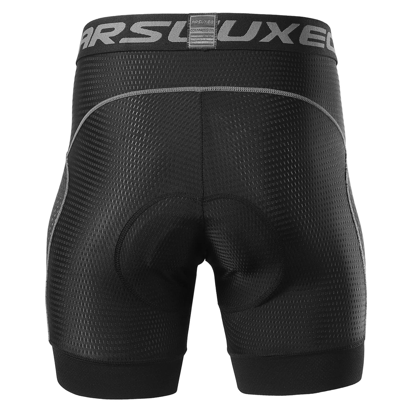 Arsuxeo Men Cycle Underwear Shorts 5D Gel Padded Quick Dry MTB Bike Bicycle Riding Shorts Man Cycling Maillot cycling shorts